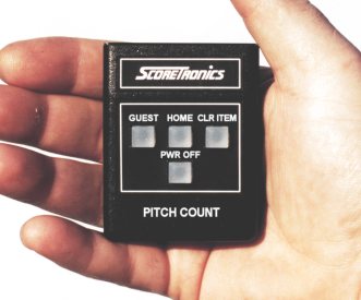 Remote Control for Pitch Count Display